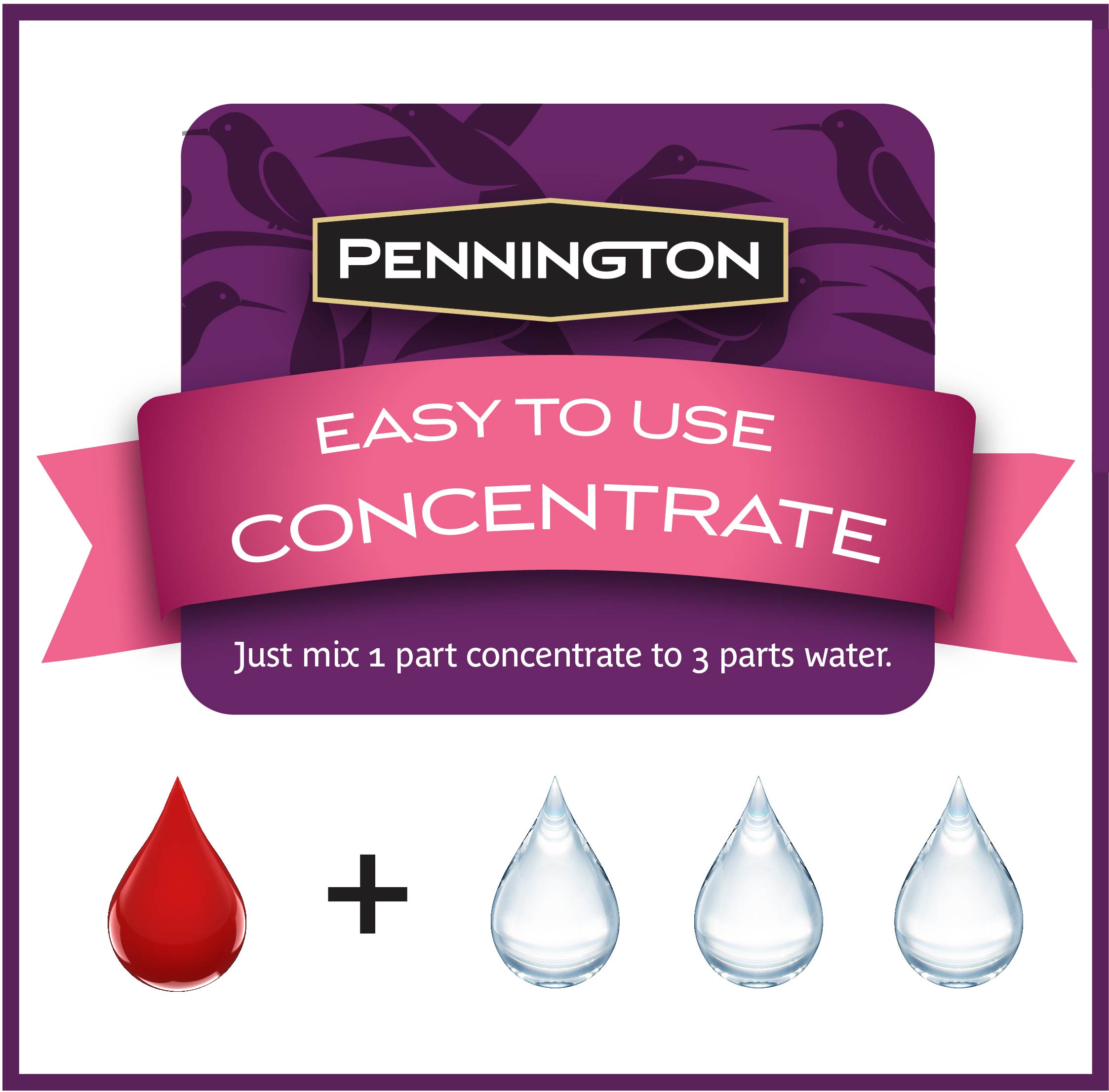 pennington select natural springs nectar concentrate