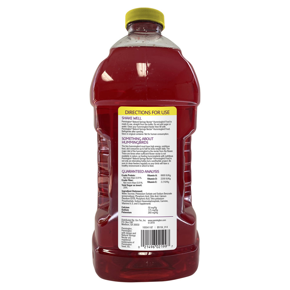 pennington ultra natural springs nectar ready to use