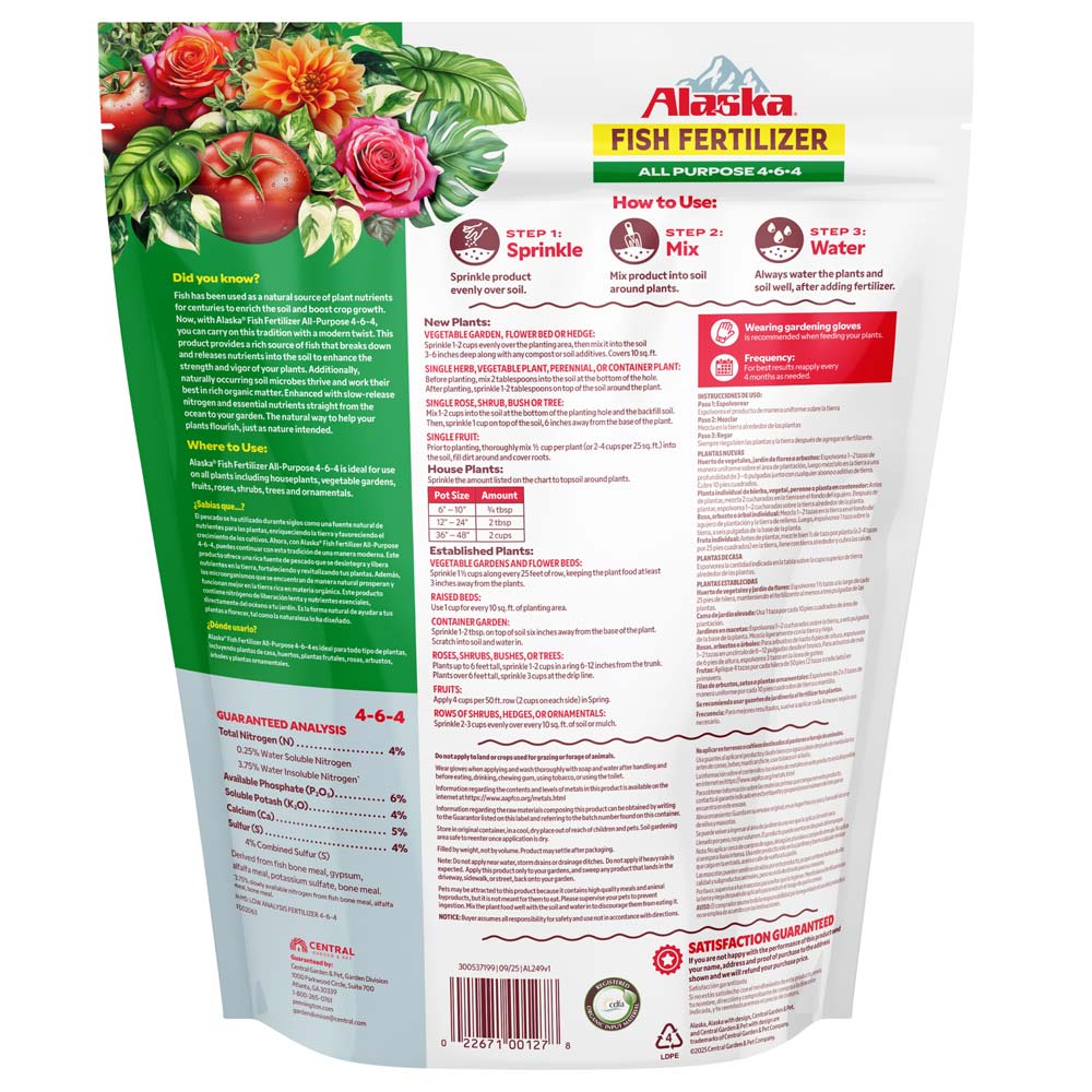 alaska fish fertilizer all purpose
