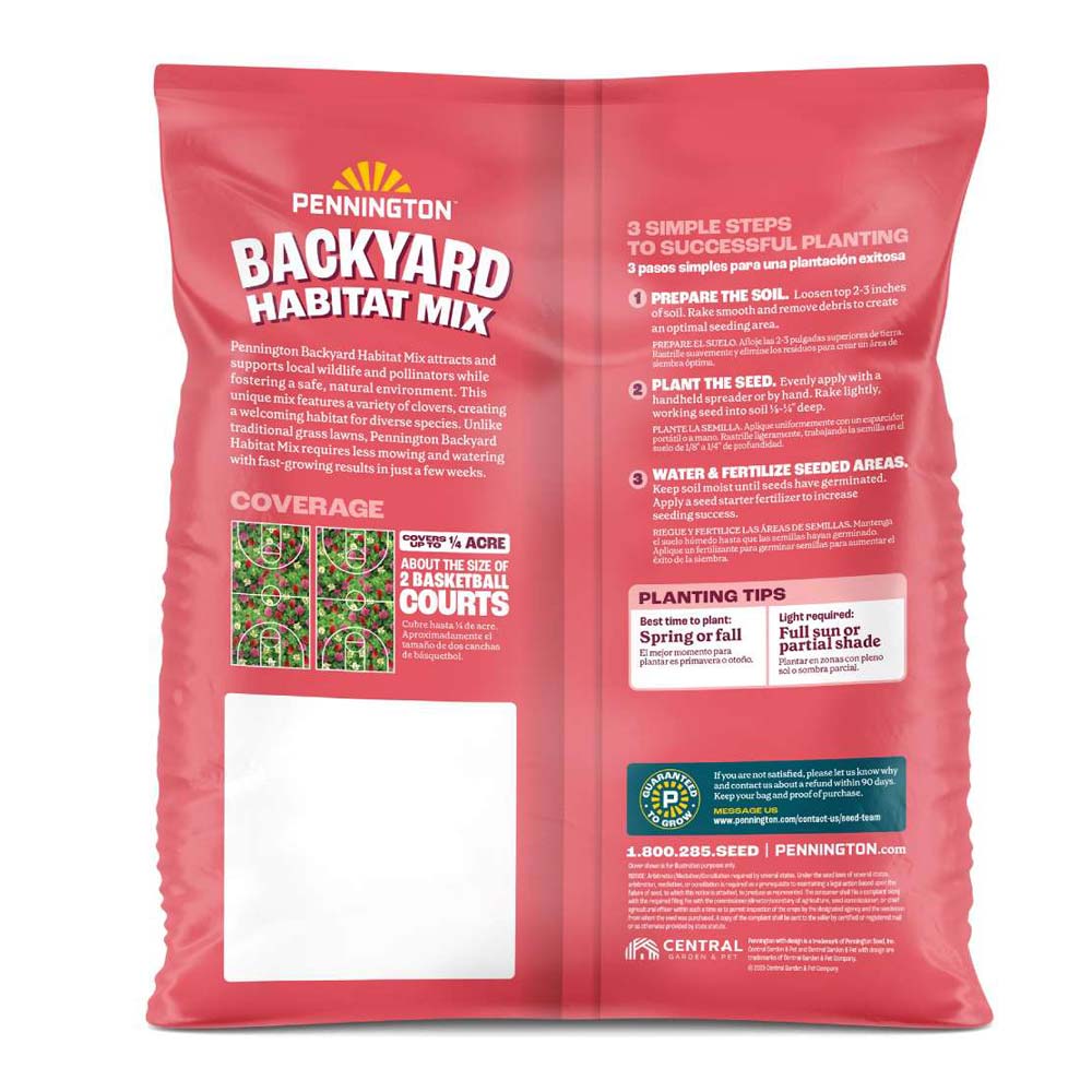 pennington backyard habitat mix