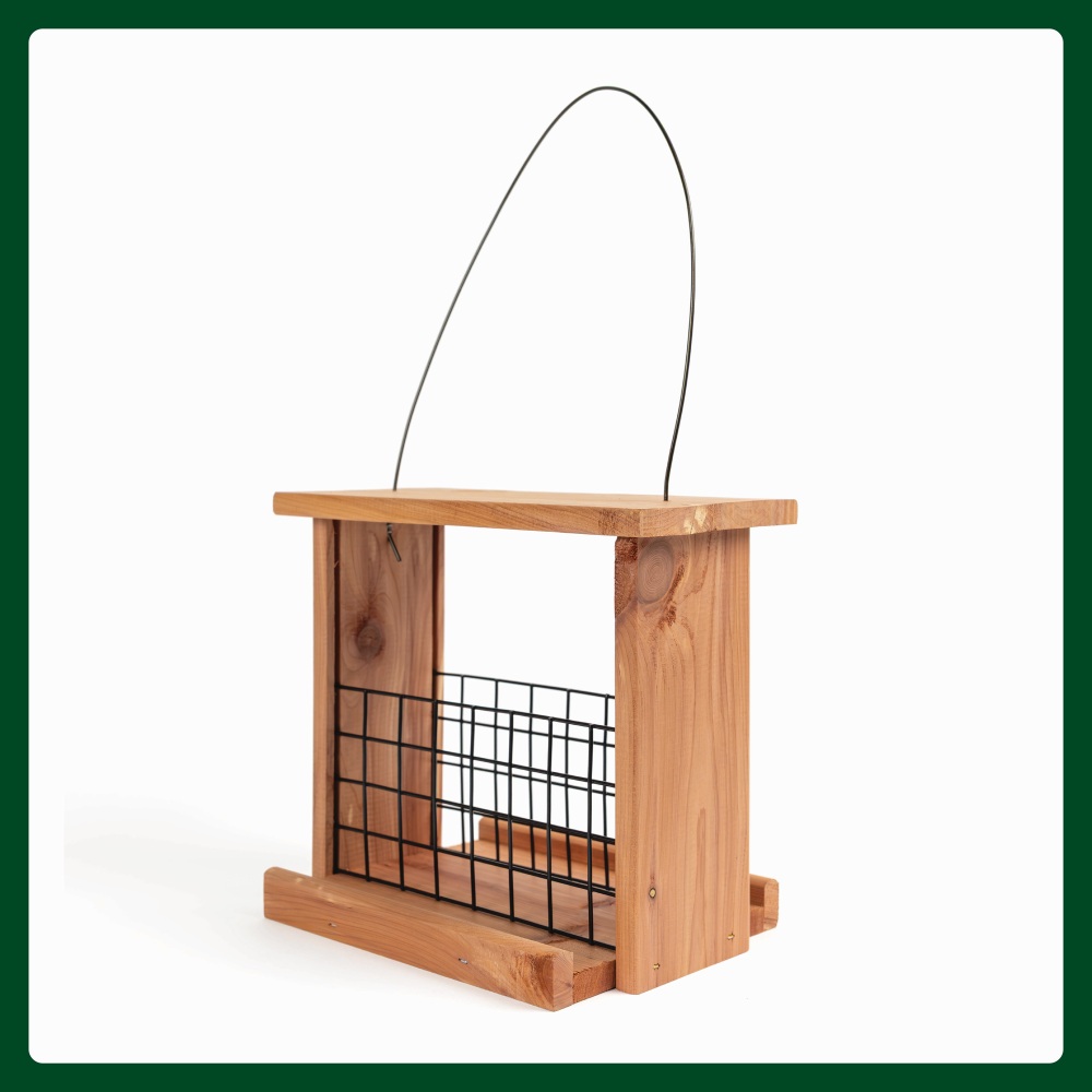 pennington cedar seed cake bird feeder