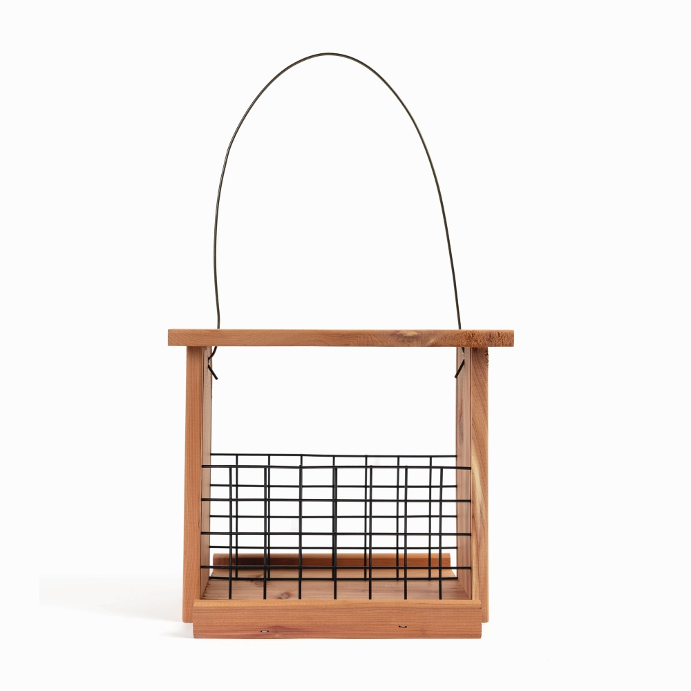 pennington cedar seed cake bird feeder