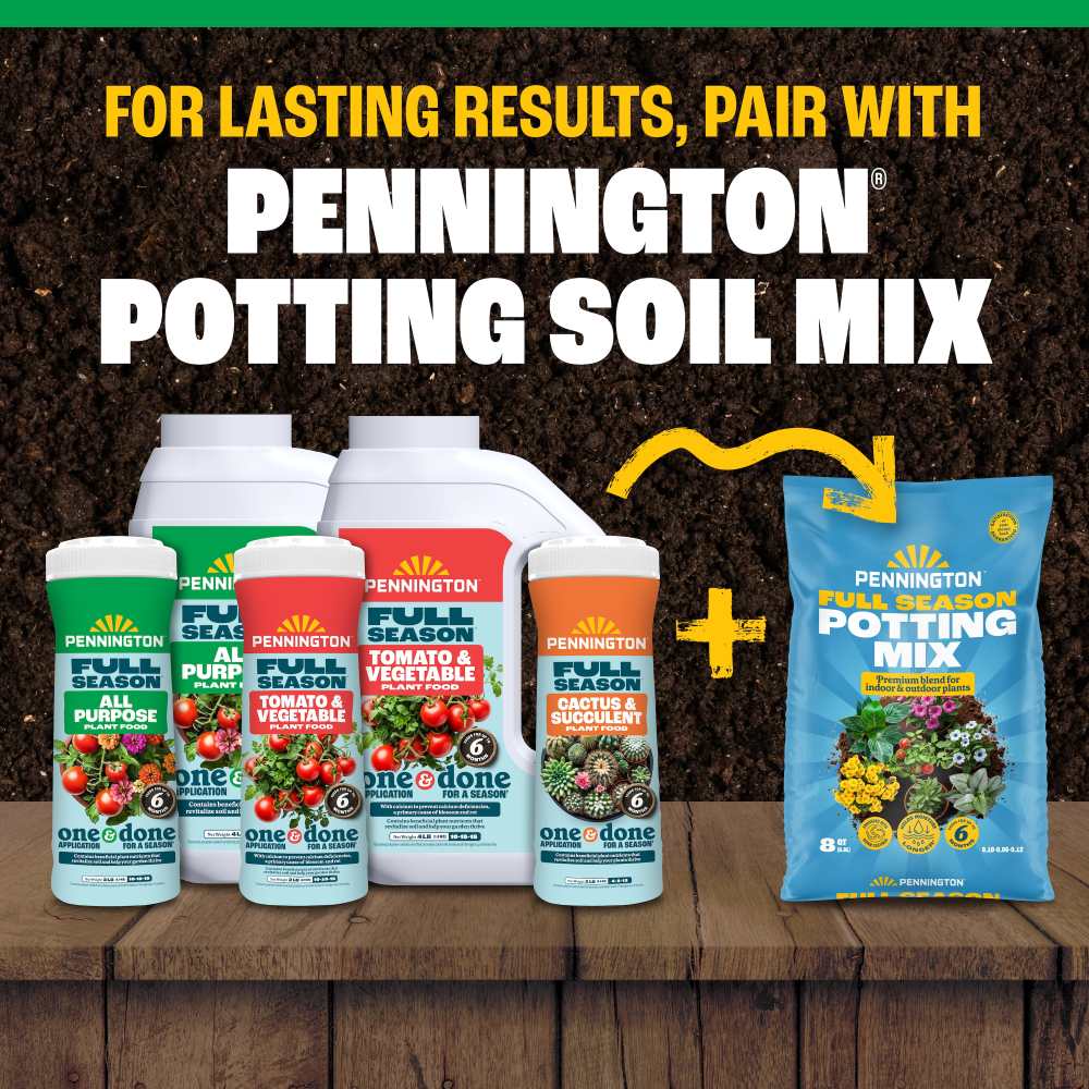 pennington full season all purpose plant food shaker