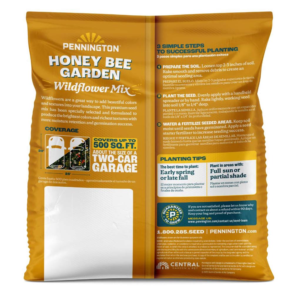 pennington honey bee garden wildflower mix