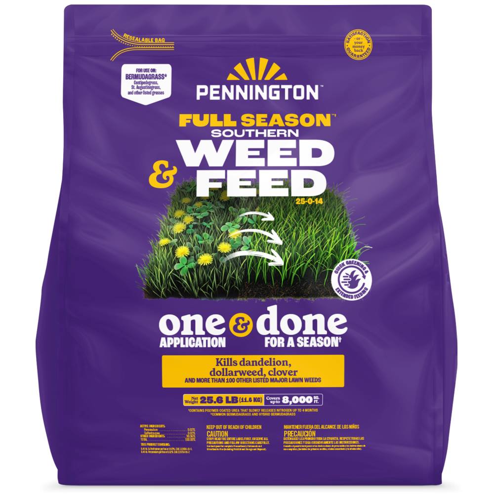 pennington full season southern weed and feed