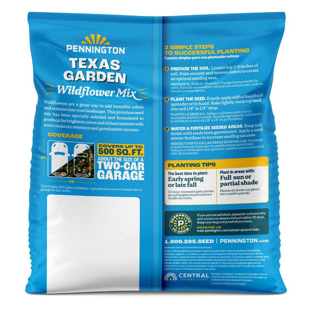 pennington texas garden wildflower mix