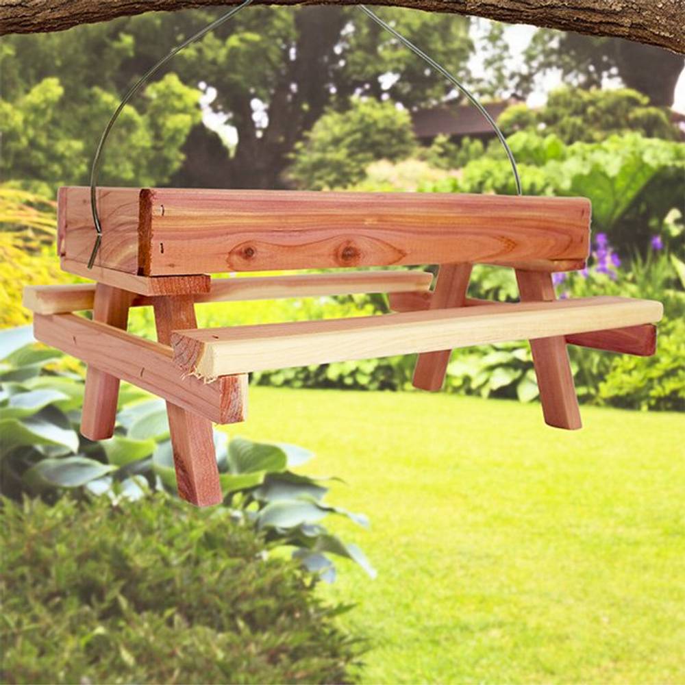cedar-picnic-table-outside