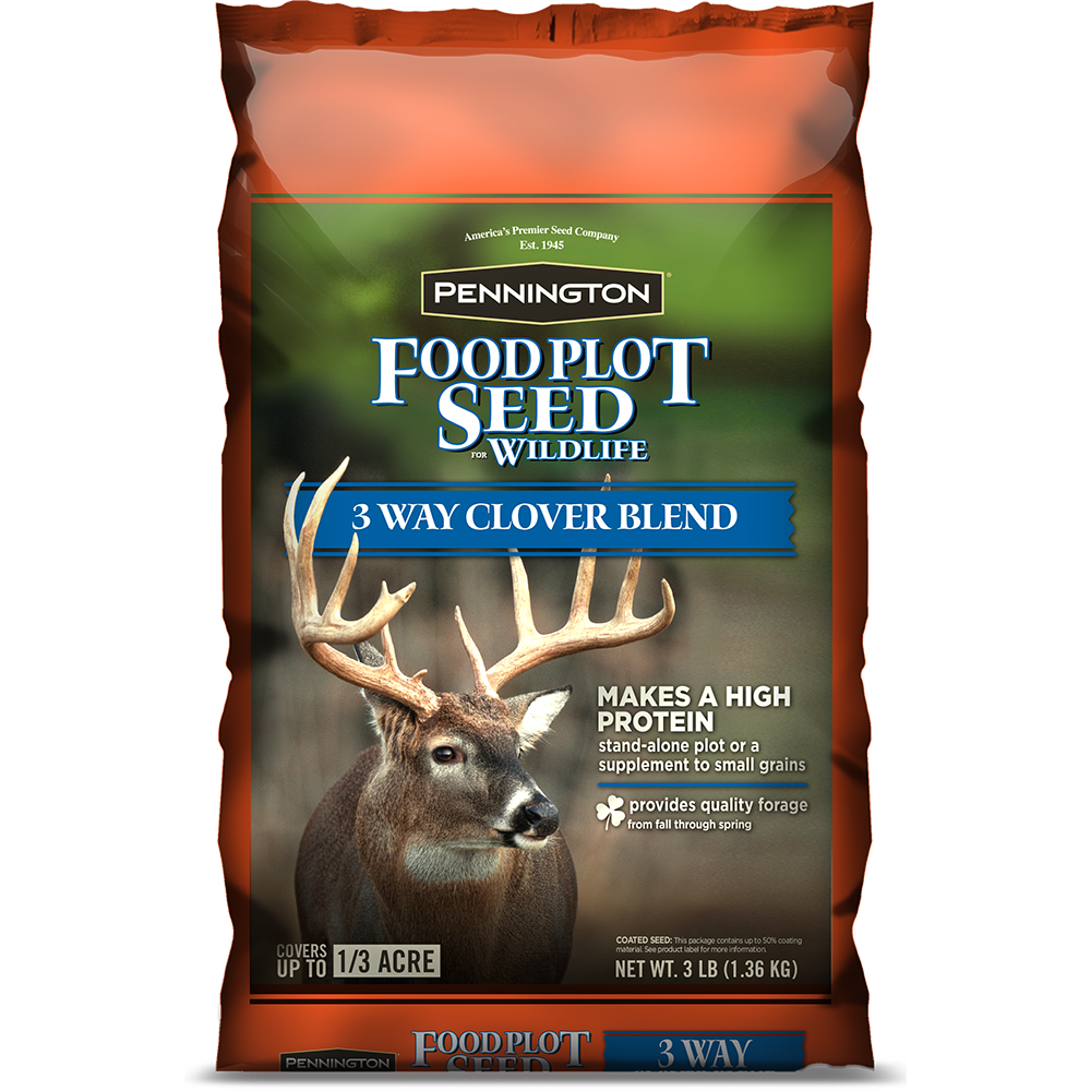 Food Plot Select 3 Way Clover Blend bag