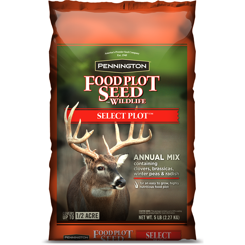 Pennington Food Plot Seed For Wildlife Select Plot Blend 5 Lb Bag Covers Up To 