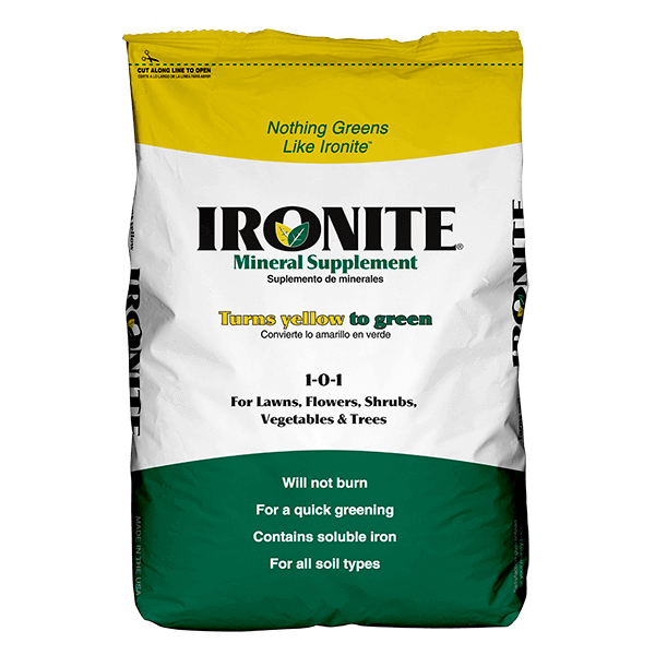 Ironite for shop lawns