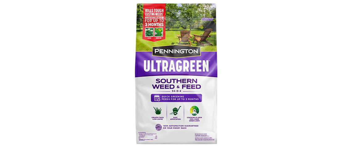 Pennington 12.5 lbs. 34-0-4 5M Southern Weed and Feed Fertilizer