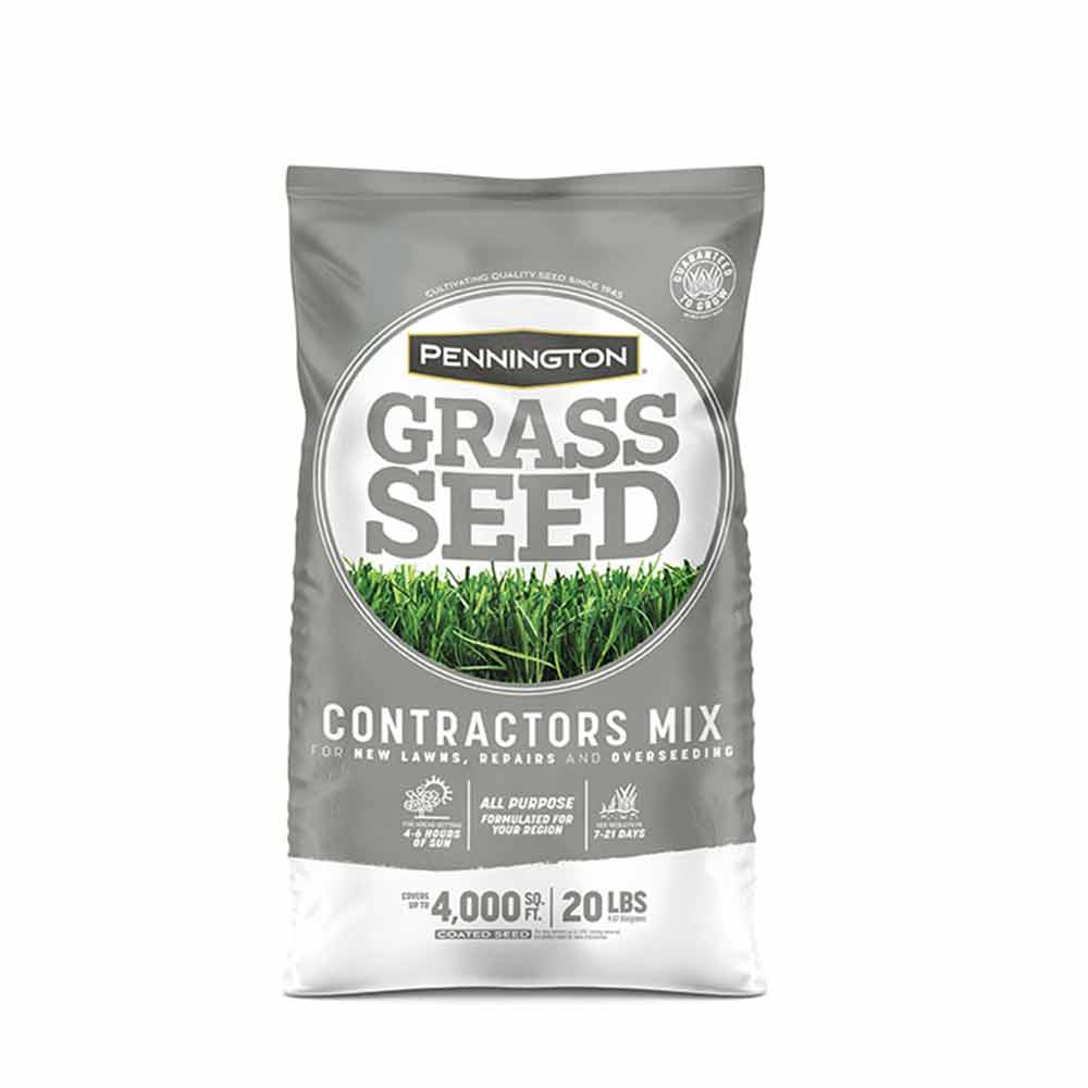 Contractors mix shop grass seed