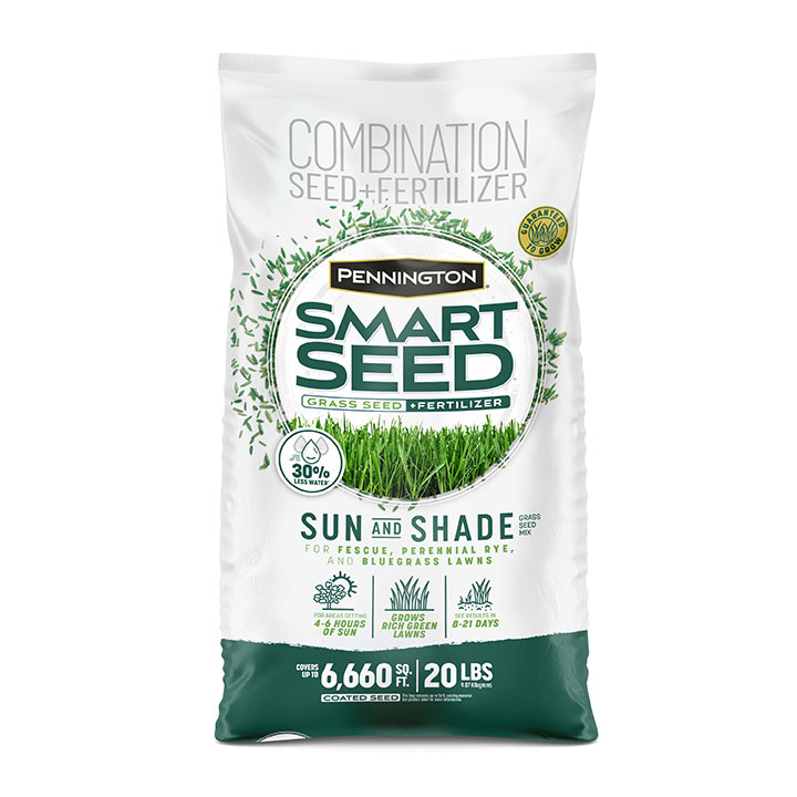 Smart Seed Sun and Shade Grass Seed Pennington