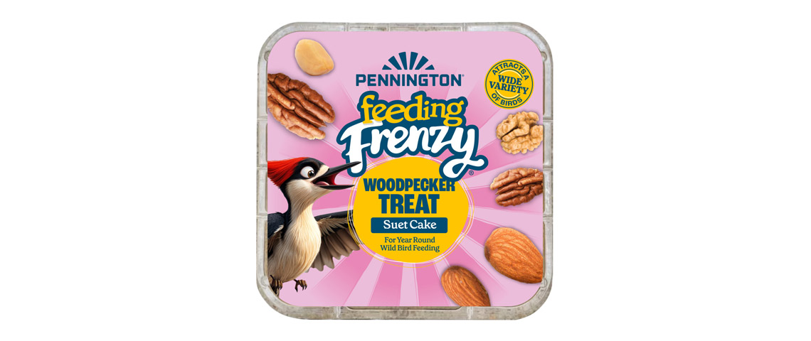 Pennington Feeding Frenzy Woodpecker Treat Suet Cake