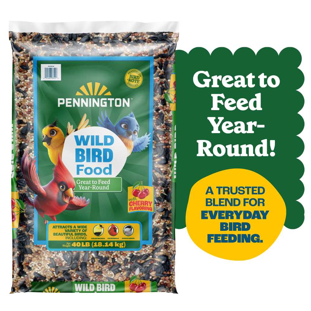 pennington wild bird food cherry flavor