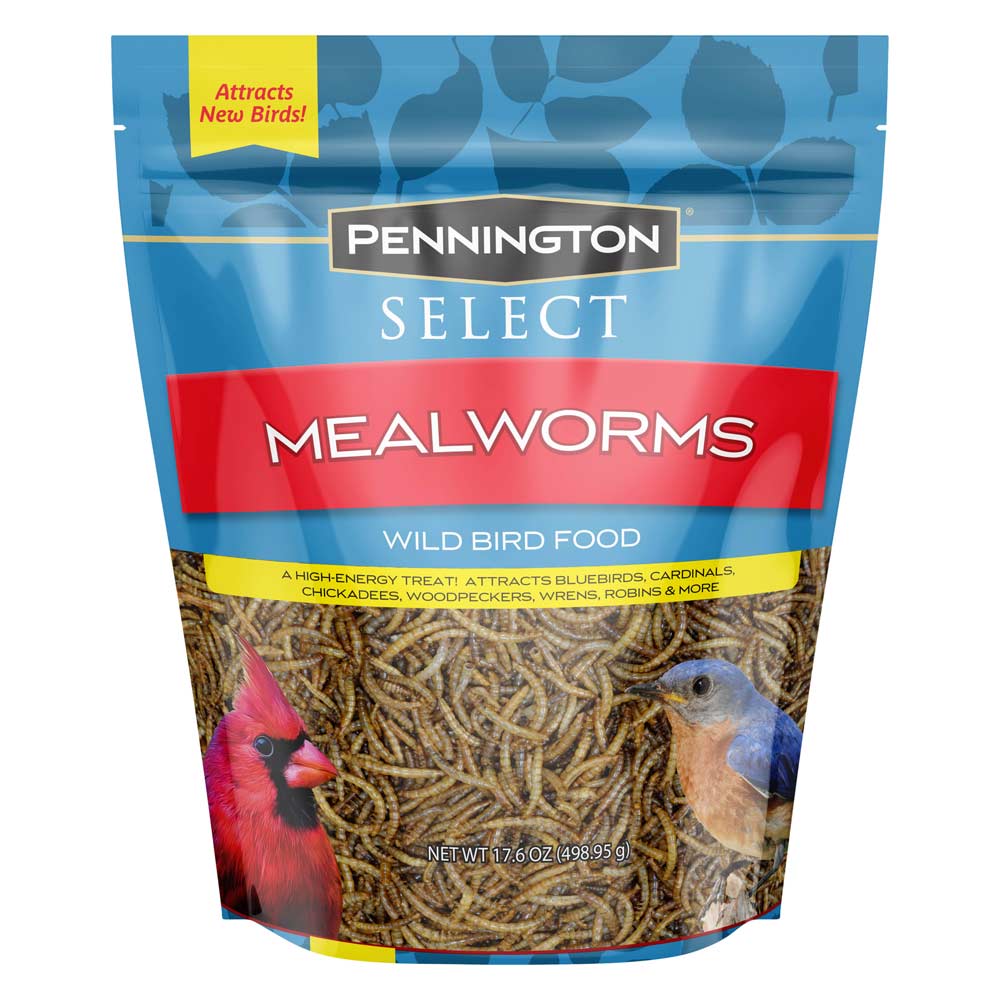 pennington select mealworms